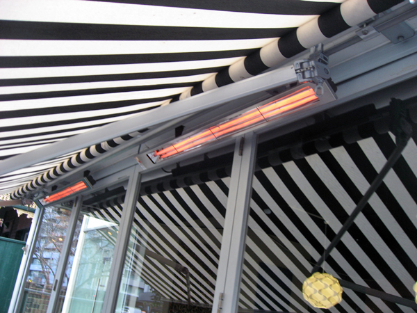 Infratech 4000W SL series heaters, outdoor heating, infratech heating, heatstrip heaters, heating for outside